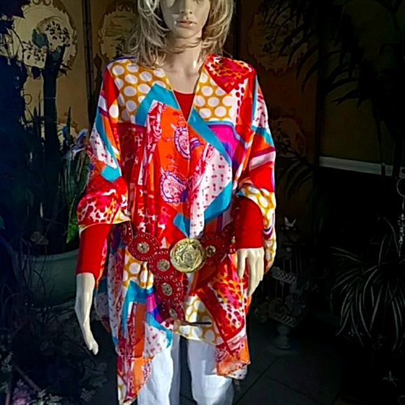 00 Tops - SALE 🎁Versatile poncho/cover all/top